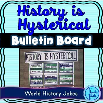 World History Jokes Bulletin Board - Classroom Posters