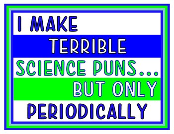 Science Jokes Bulletin Board - Classroom Posters - Image 4