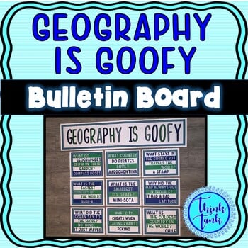 Geography Jokes Bulletin Board - Classroom Posters