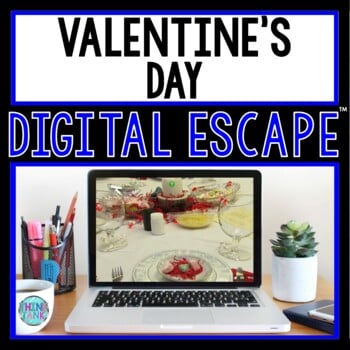 Valentine's Day DIGITAL ESCAPE ROOM for Google Drive® | Distance Learning