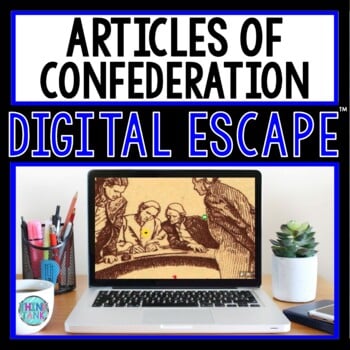 Articles of Confederation DIGITAL ESCAPE ROOM for Google Drive®