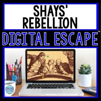 Shays' Rebellion DIGITAL ESCAPE ROOM for Google Drive®