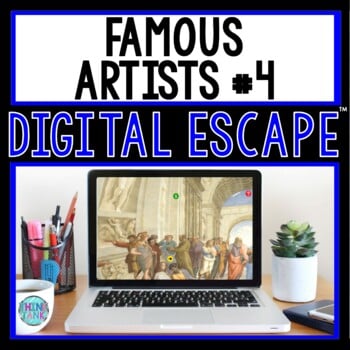 Famous Artists #4 DIGITAL ESCAPE ROOM for Google Drive® | Raphael | Rembrandt