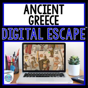 Ancient Greece DIGITAL ESCAPE ROOM for Google Drive® | Distance Learning