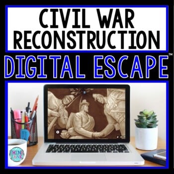 Civil War Reconstruction DIGITAL PUZZLES for Google Drive® Distance Learning