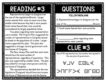 Constitutional Convention Escape Room Activity - Image 2