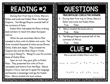 Marco Polo Escape Room Activity - Image 4