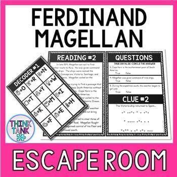 Ferdinand Magellan Escape Room Activity
