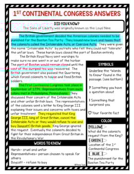 Revolutionary War Causes Reading Passages - Text Marking + Word Search - Image 4