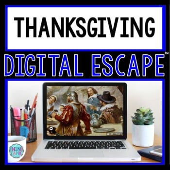 Thanksgiving DIGITAL ESCAPE ROOM for Google Drive® | Distance Learning