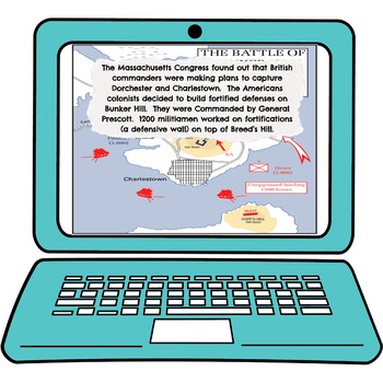 Battle of Bunker Hill Interactive Google Slides™ | Distance Learning - Image 2