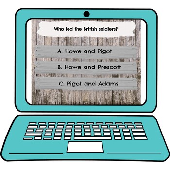 Battle of Bunker Hill Interactive Google Slides™ | Distance Learning - Image 3