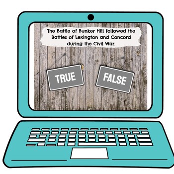 Battle of Bunker Hill Interactive Google Slides™ | Distance Learning - Image 4