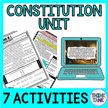 US Constitution Unit BUNDLE - Bill of Rights - Reading Comprehension
