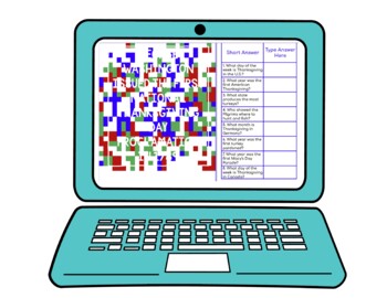 Thanksgiving Secret Message Activity for Google Sheets™ - Image 2