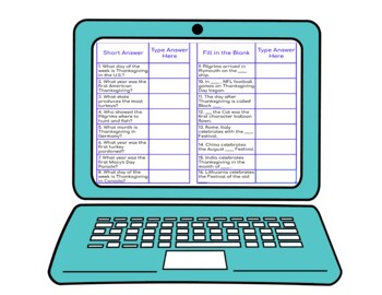 Thanksgiving Secret Message Activity for Google Sheets™ - Image 3