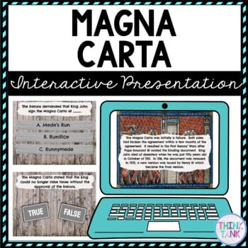 Magna Carta Interactive Google Slides™ Presentation | Distance Learning