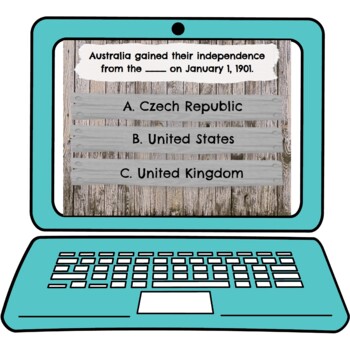 Australia Interactive Google Slides™ Presentation | Distance Learning Geography - Image 3