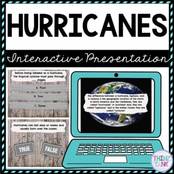 Hurricanes Interactive Google Slides™ Presentation | Distance Learning
