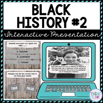 Black History #2 Interactive Google Slides™ Presentation | Distance Learning