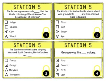 13 Colonies Breakout Activity - Task Cards Puzzle Challenge - Image 2