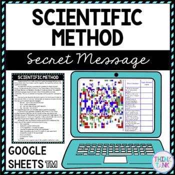Scientific Method Secret Message Activity for Google Sheets™