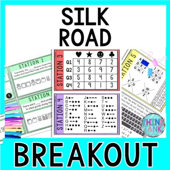 Silk Road Breakout Activity - Task Cards Puzzle Challenge