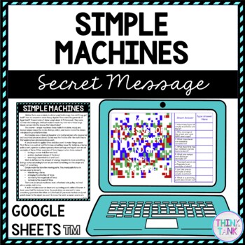 Simple Machines Secret Message Activity for Google Sheets™