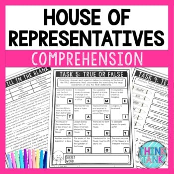 House of Representatives Reading Comprehension Challenge - Close Reading