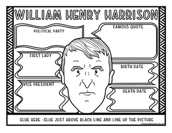 William Henry Harrison Research Project - President Pennants - Image 2