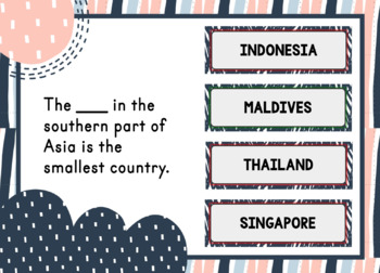 Asia BOOM Cards™ - Digital Task Cards - Continents and Geography - Image 4