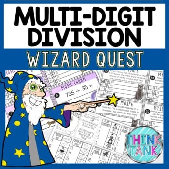 Divide Multi Digit Whole Numbers Math Quest Game - Division