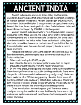 Ancient India DIGITAL Reading Passage & Questions Self Grading - Image 2