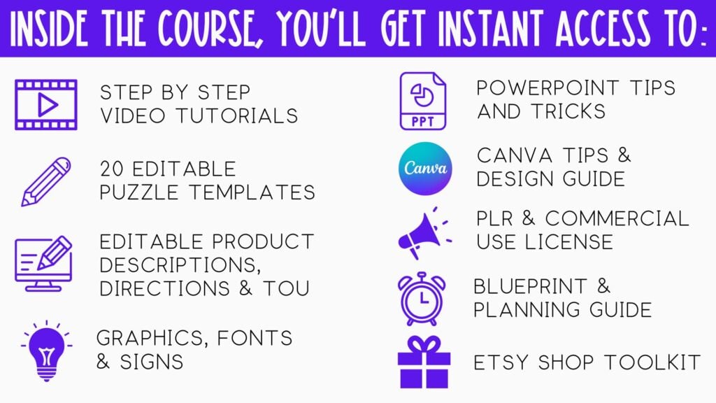 Learn to create printable escape rooms to sell online and earn passive income with done for you puzzle templates.