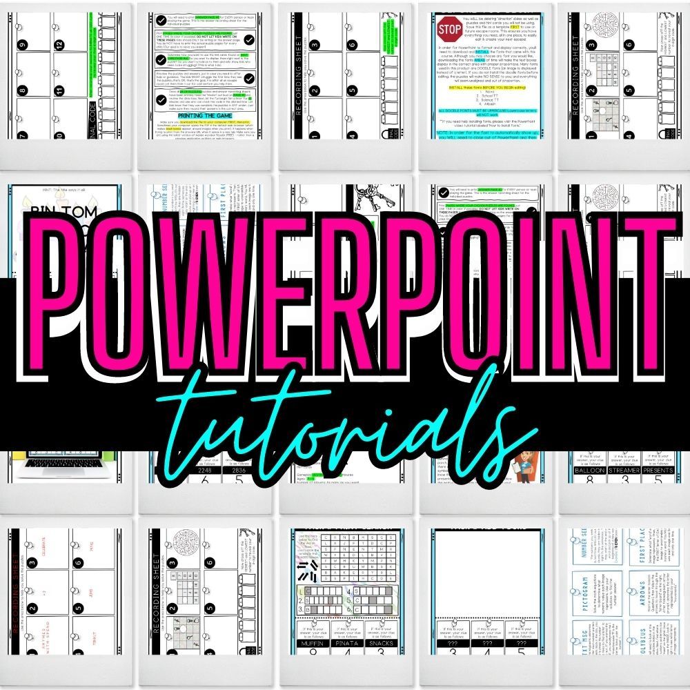 Learn to create printable escape rooms to sell online and earn passive income with done for you puzzle templates.