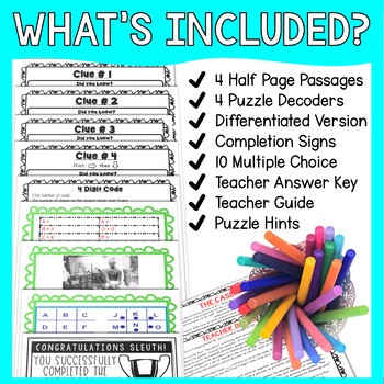 Growth Mindset and Team Building Escape Rooms BUNDLE - Back to School Activities - Image 3
