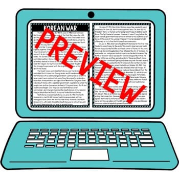 Korean War Secret Message Activity For Google Sheets™ - Image 4