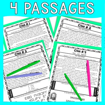 Ancient Wonders of the World ESCAPE ROOM Activity - Reading Comprehension - Image 4