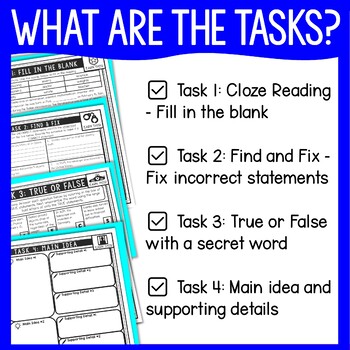 Galileo Reading Comprehension CSI Spy Mystery - Close Reading - Image 4