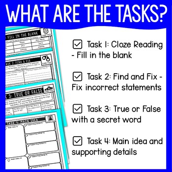 Moon Phases Reading Comprehension CSI Spy Mystery - Close Reading - Image 4