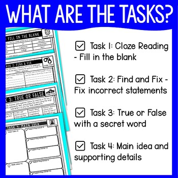 Earth Day Reading Comprehension CSI Spy Mystery - Close Reading - Image 4