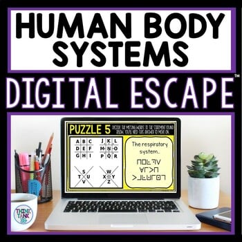 Human Body Systems DIGITAL 360 Escape Room