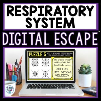 Respiratory System DIGITAL 360 Escape Room - Human Body Systems