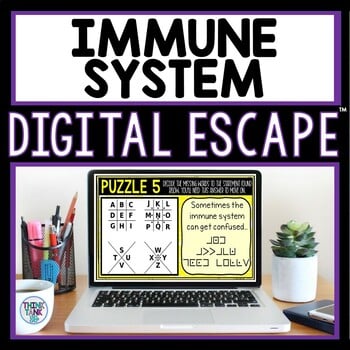 Immune System DIGITAL 360 Escape Room - Human Body Systems