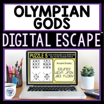 Olympian Gods DIGITAL 360 Escape Room - Greek Mythology