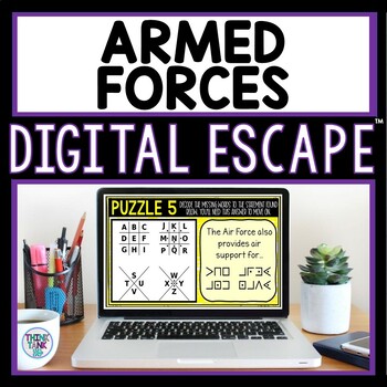 Armed Forces DIGITAL 360 Escape Room - Military Branches
