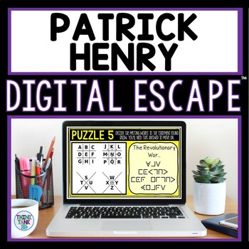 Patrick Henry DIGITAL 360 Escape Room - Revolutionary War