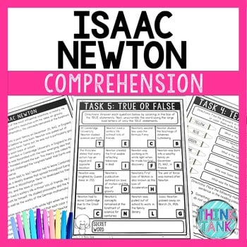 Isaac Newton Comprehension Challenge - Close Reading