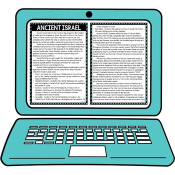 Ancient Israel Secret Message Activity for Google Sheets™ | Distance Learning - Image 4