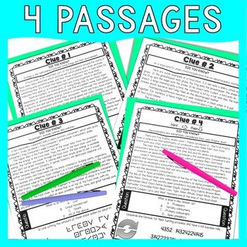 Food Chain ESCAPE ROOM Activity - Reading Comprehension - Ecosystems - Image 4